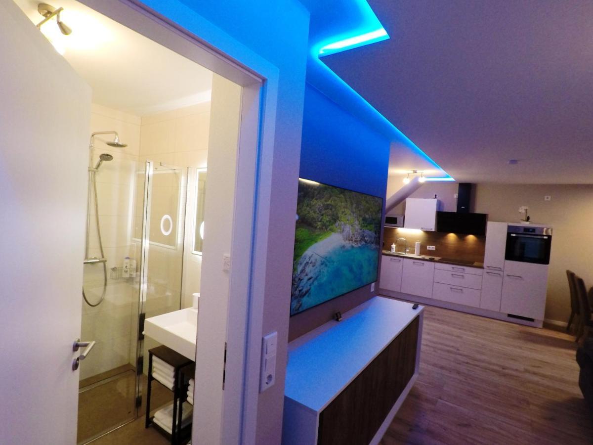 -Neubau- 42 Qm Balkon-Apartment Fulda Ngoại thất bức ảnh