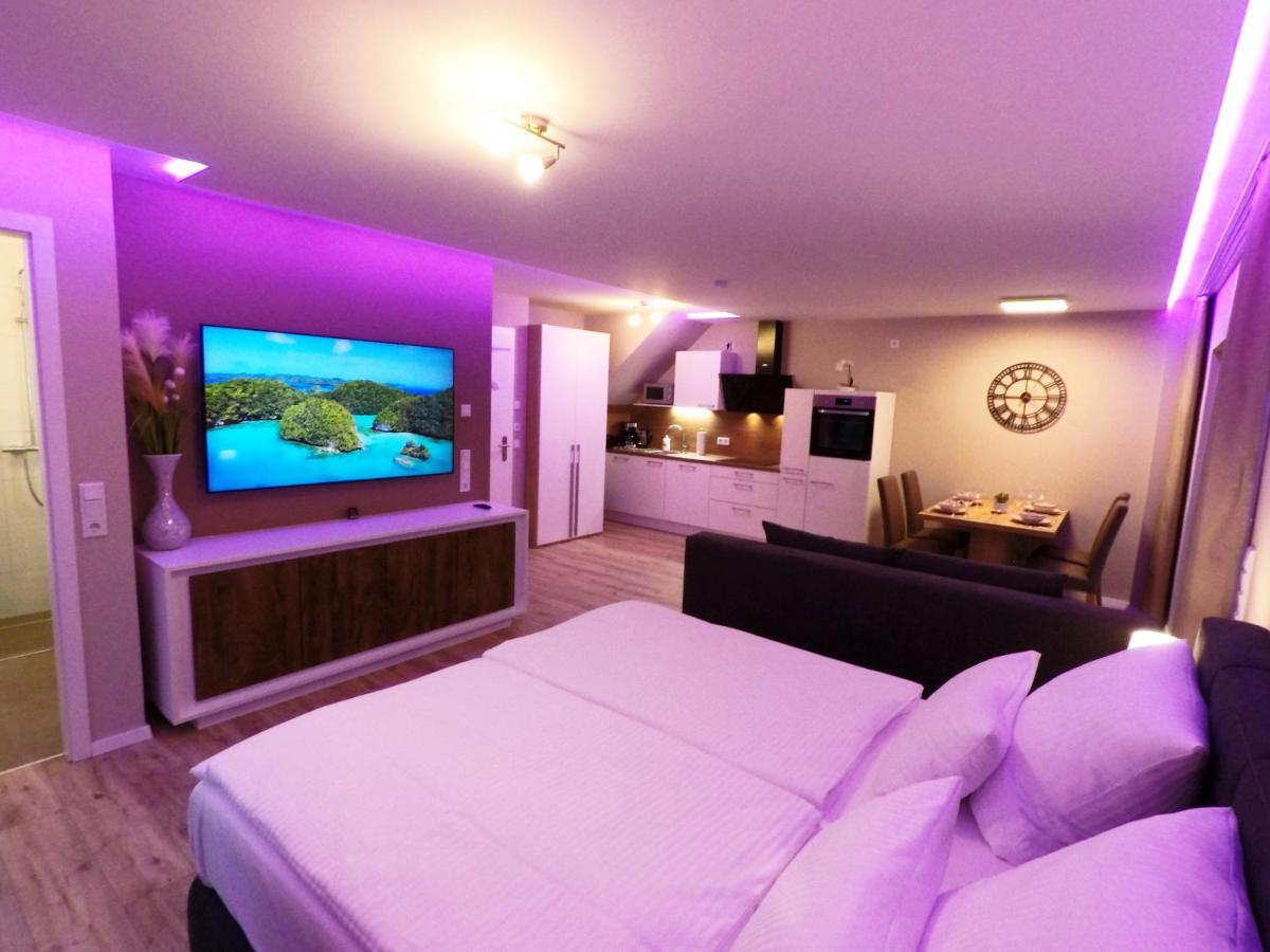 -Neubau- 42 Qm Balkon-Apartment Fulda Ngoại thất bức ảnh