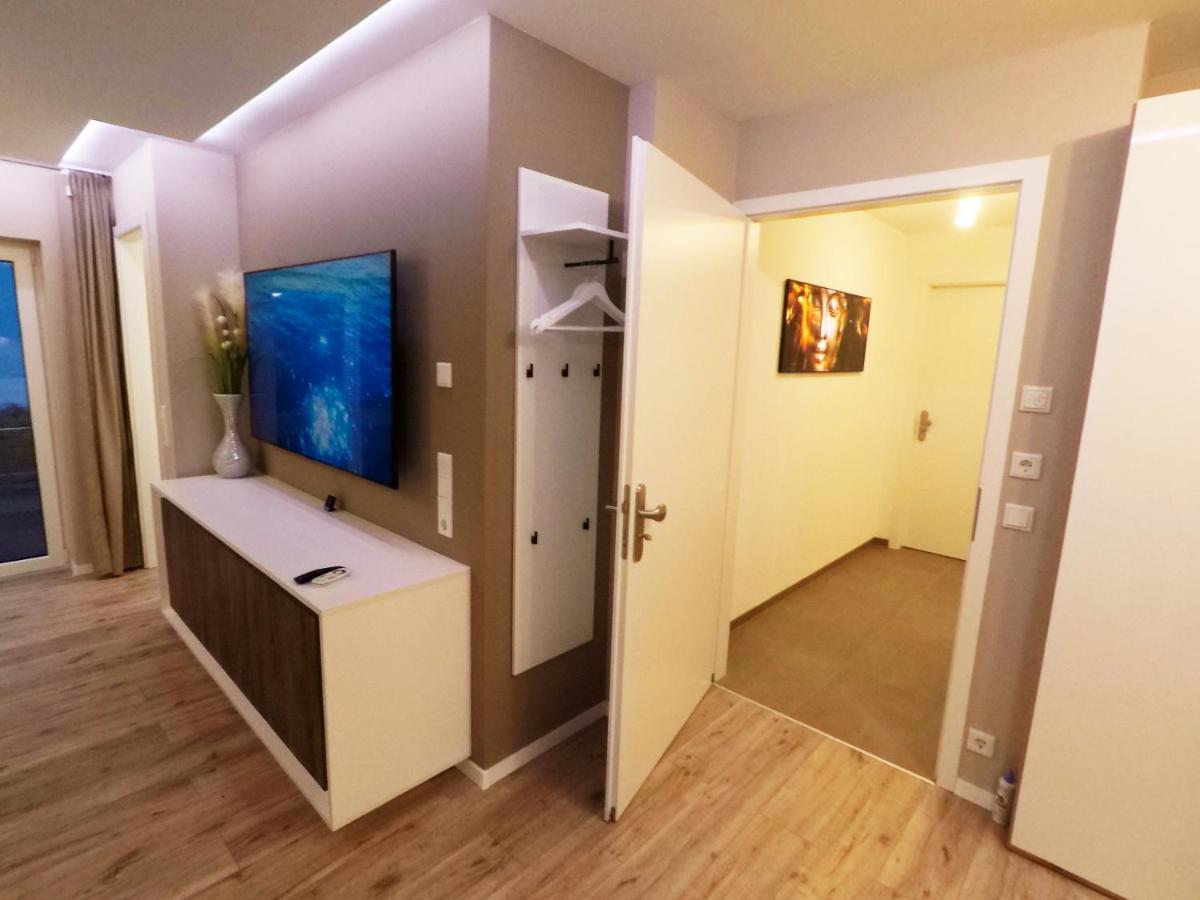 -Neubau- 42 Qm Balkon-Apartment Fulda Ngoại thất bức ảnh