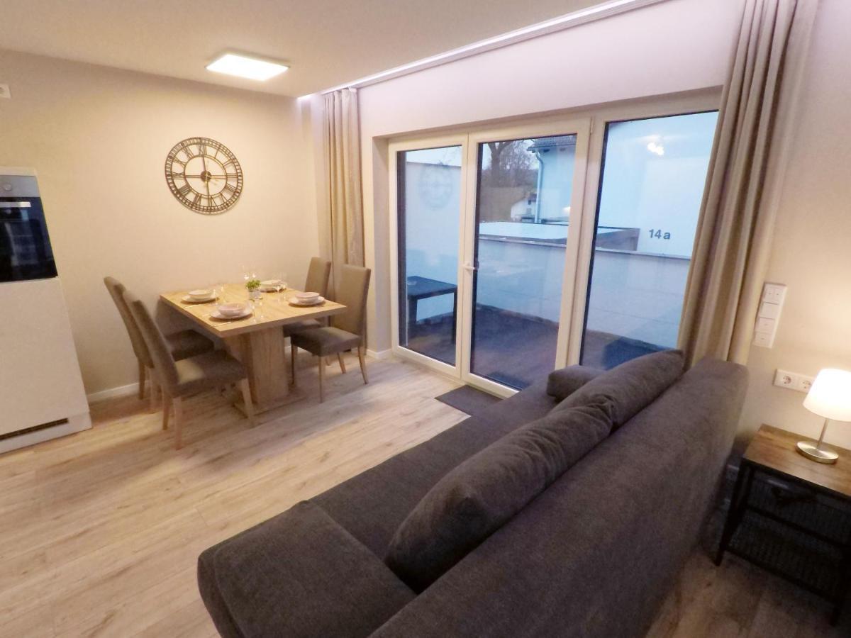 -Neubau- 42 Qm Balkon-Apartment Fulda Ngoại thất bức ảnh